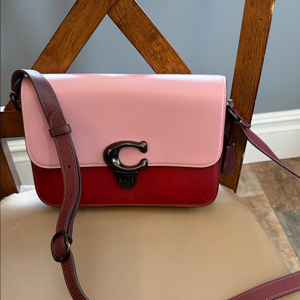 Coach Studio Shoulder Bag in Multi Colorblock